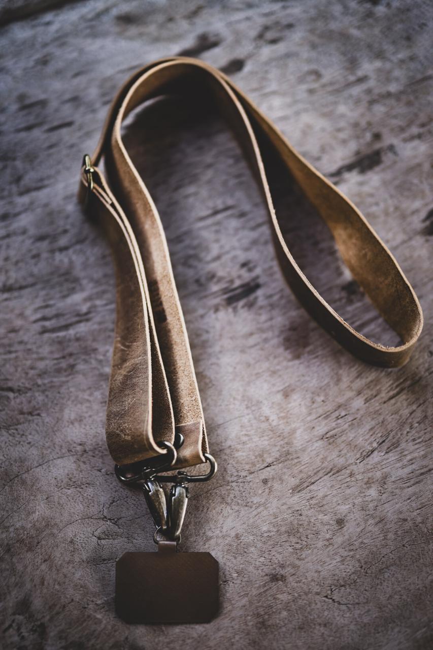 Genuine Leather Netjies Phone Strap