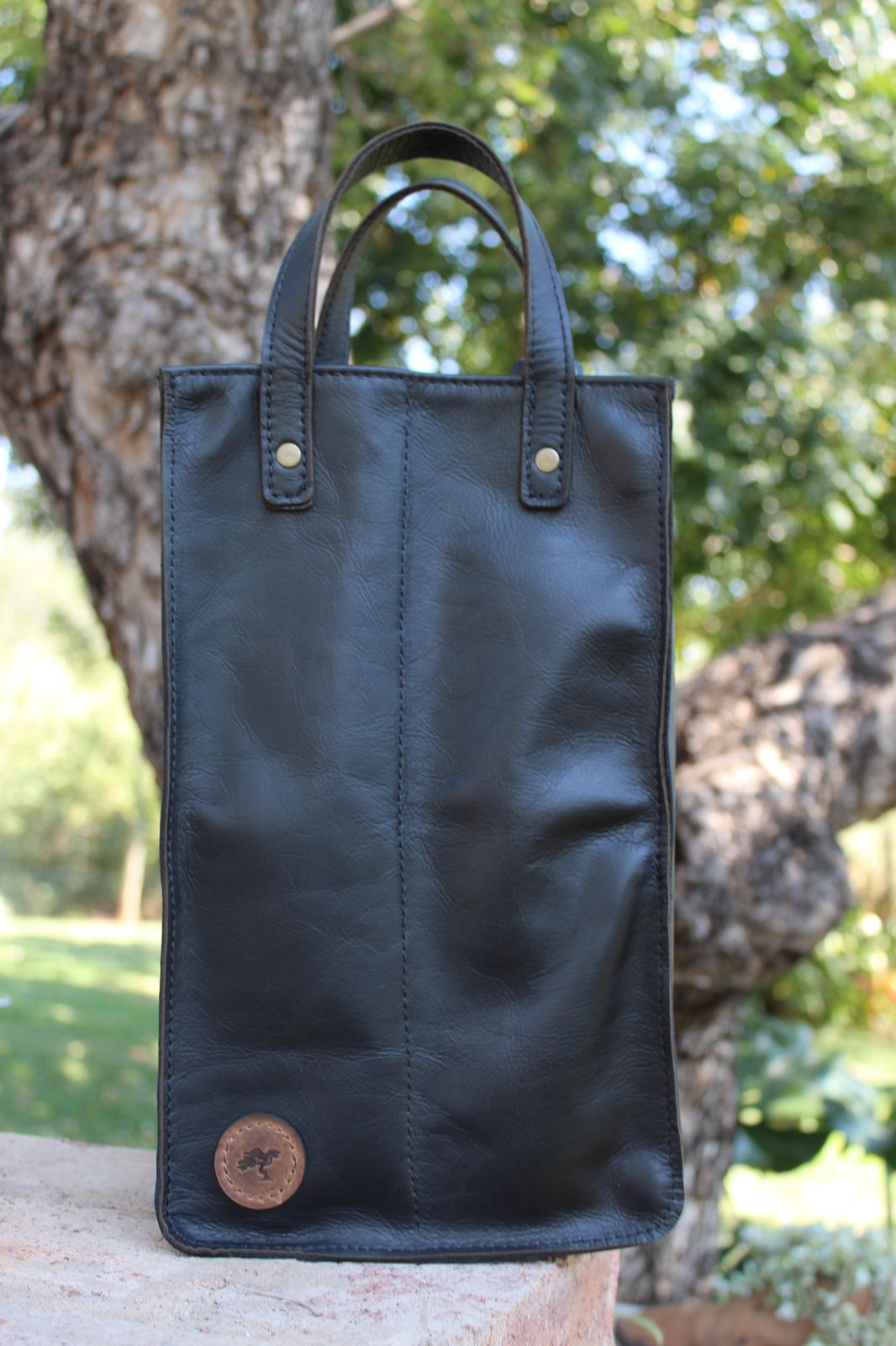 Leather Wine Carrier