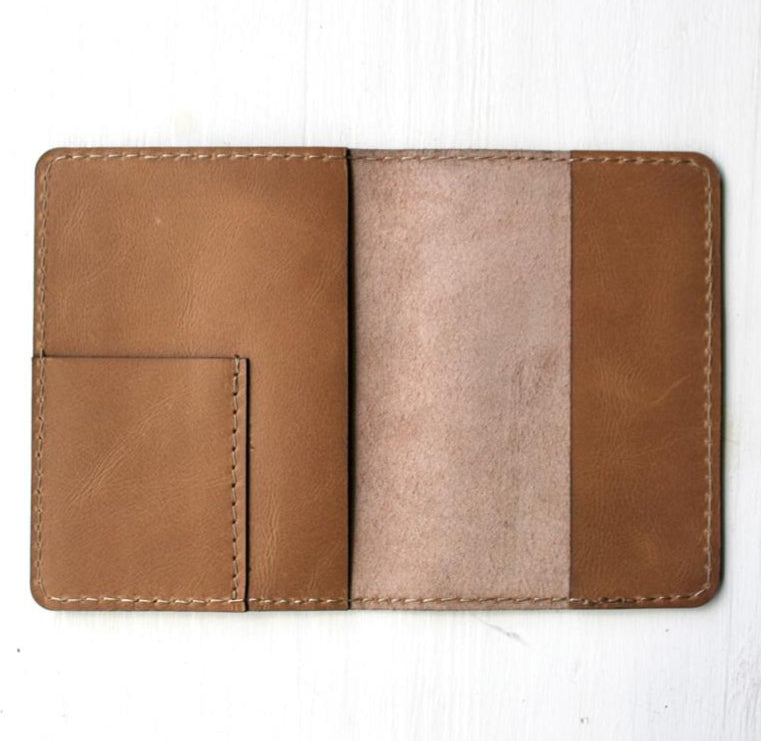 Genuine Leather Passport Holder Set