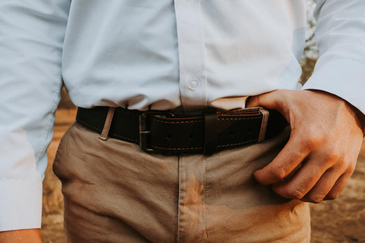 Men's Belt - Webbing Backed