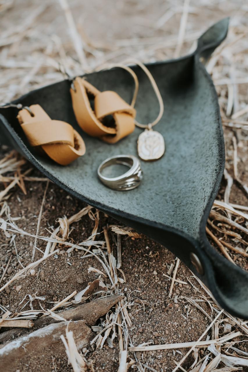 Leather Jewellery Holder